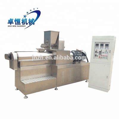 Η Siemens Motor Twin Screw Floating Fish Feed Extruder Machine κατασκευή μηχανημάτων