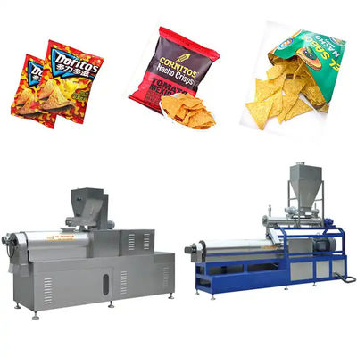 Σίμενς Μηχανή Ενέργειας Doritos Bugle Tortilla Chips Extruder Machine για τα σνακ