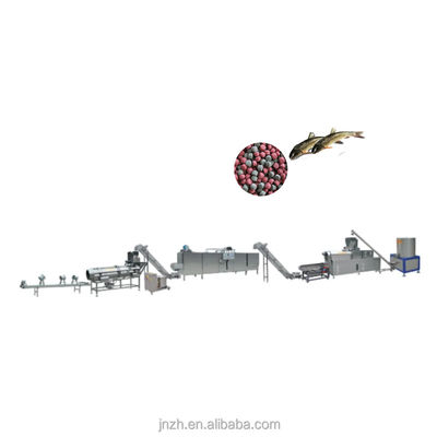120kg/h-1000kg/h Ικανότητα Αυτοματοποιημένη γραμμή παραγωγής ζωοτροφών για τα ψάρια για βιώσιμη γεωργία
