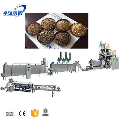 Διπλή βίδα μηχανή τροφίμων για ζώα ζώων εργοστάσιο παραγωγής τροφίμων για ψάρια με γρήγορη παράδοση