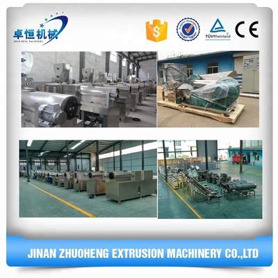 Ελεγχόμενη με PLC διπλή βίδα για την παραγωγή τροφίμων μικρής και μεσαίας χωρητικότητας για κατοικίδια ζώα