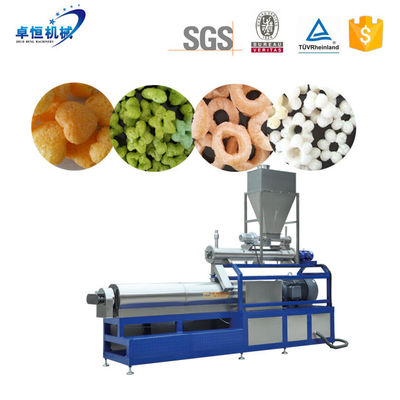 Πλήρως αυτόματη γραμμή παραγωγής εκχυλίσματος σνακ καλαμποκιού για προσαρμοσμένη επεξεργασία