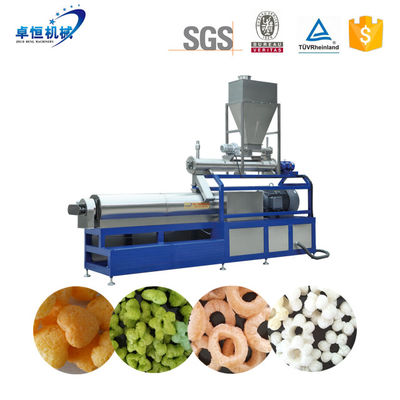 Πλήρως αυτόματη γραμμή παραγωγής εκχυλίσματος σνακ καλαμποκιού για προσαρμοσμένη επεξεργασία