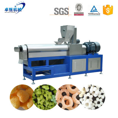 Εστιατόριο Twin Screw Extruder Μηχανή παρασκευής σνακ ρύζι καλαμπόκι καλαμπόκι σιτάρι