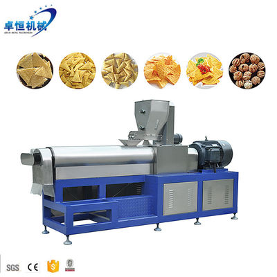 Υψηλή παραγωγικότητα OEM Φρυγανισμένο Snack Food Bugle Tortilla Doritos Chips Making Machine