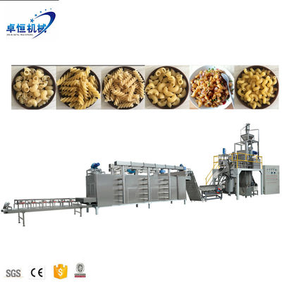 Συσκευές πυρήνα κινητήρα πλήρως αυτόματη γραμμή επεξεργασίας τροφίμων μακαρόνια ζυμαρικά σιτηρά 300kg/h