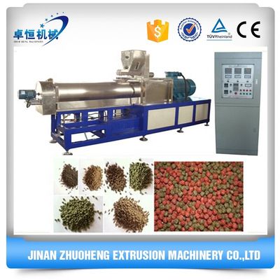 Τρόφιμα 150kg/ώρα Ικανότητα Φαγητό ψαριών Σκελετοπλαστική Μηχανή Επεξεργασίας για ξηρή μικρή τροφή κατοικίδιων ζώων