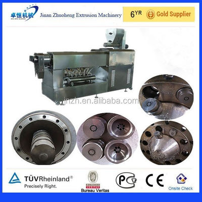 Προσαρμοσμένο μονό βίδα Extruder Μακαρόνια Μακαρόνια Production Line Making Machine για Βιομηχανική