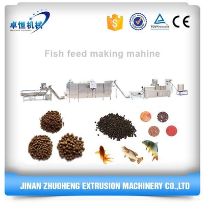 Η Siemens Motor Twin Screw Floating Fish Feed Extruder Machine κατασκευή μηχανημάτων