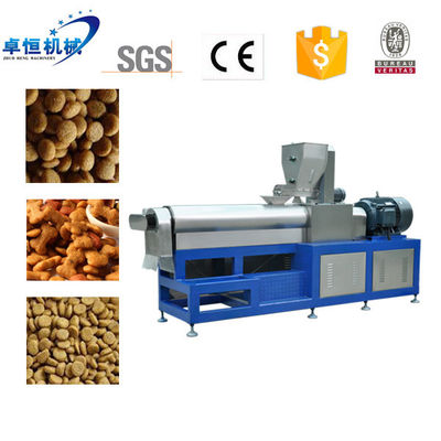 110-240 Kw Delta Inverter Γραμμή παραγωγής τροφίμων για κατοικίδια ζώα / Μηχανή τροφίμων για σκύλους με μεγάλη χωρητικότητα