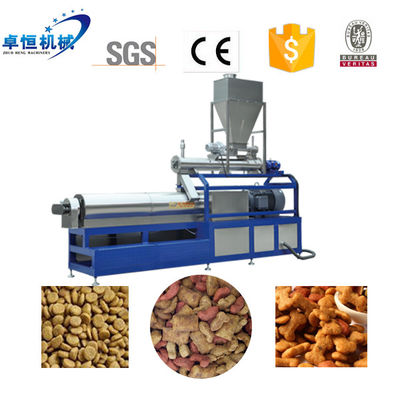 Βίντεο εξόδου-επιθεώρηση παρέχονται τροφή για κατοικίδια ζώα extruder για σκύλους και γάτες τροφή γραμμή παραγωγής