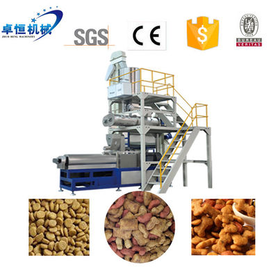 Βίντεο εξόδου-επιθεώρηση παρέχονται τροφή για κατοικίδια ζώα extruder για σκύλους και γάτες τροφή γραμμή παραγωγής