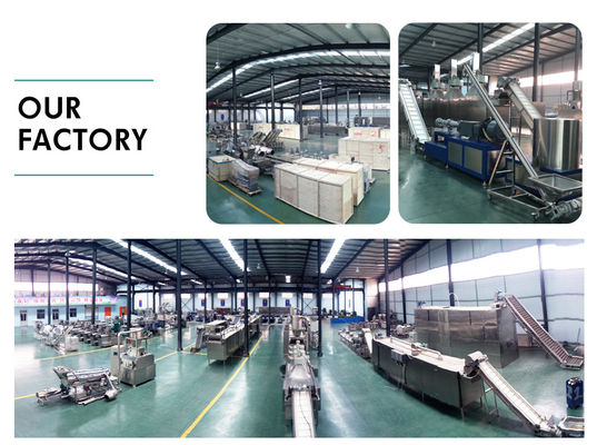 2 τόνοι ανά ώρα πλήρης αυτόματη μηχανή επεξεργασίας τροφίμων για κατοικίδια ζώα