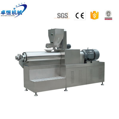 Διπλή βίδες Extruder σκύλος τροφίμων επεξεργασία γραμμής κατασκευής μηχανή γραμμής για 23 * 3 * 3m μέγεθος